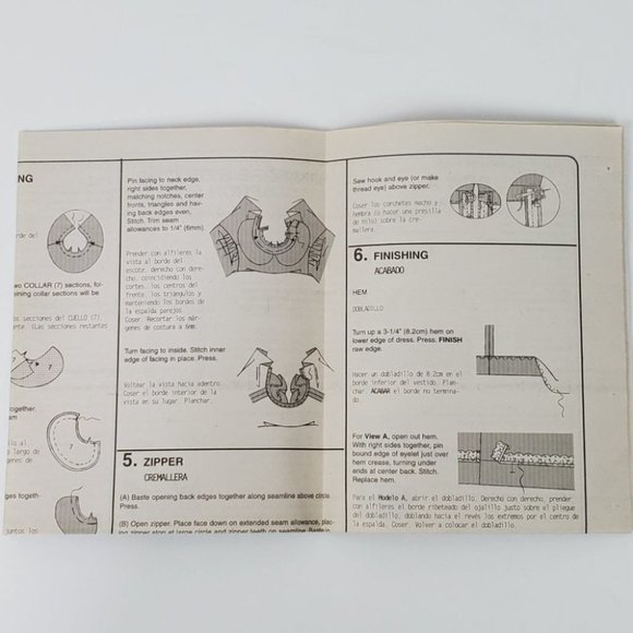 Easy Stitch'n Save Girl's Storybook Costumes Sewing Pattern Size 3-4, 5-6, 7-8 - Picture 9 of 13